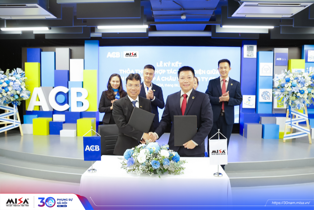 MISA signed a comprehensive cooperation agreement with ACB to build a digital financial ecosystem