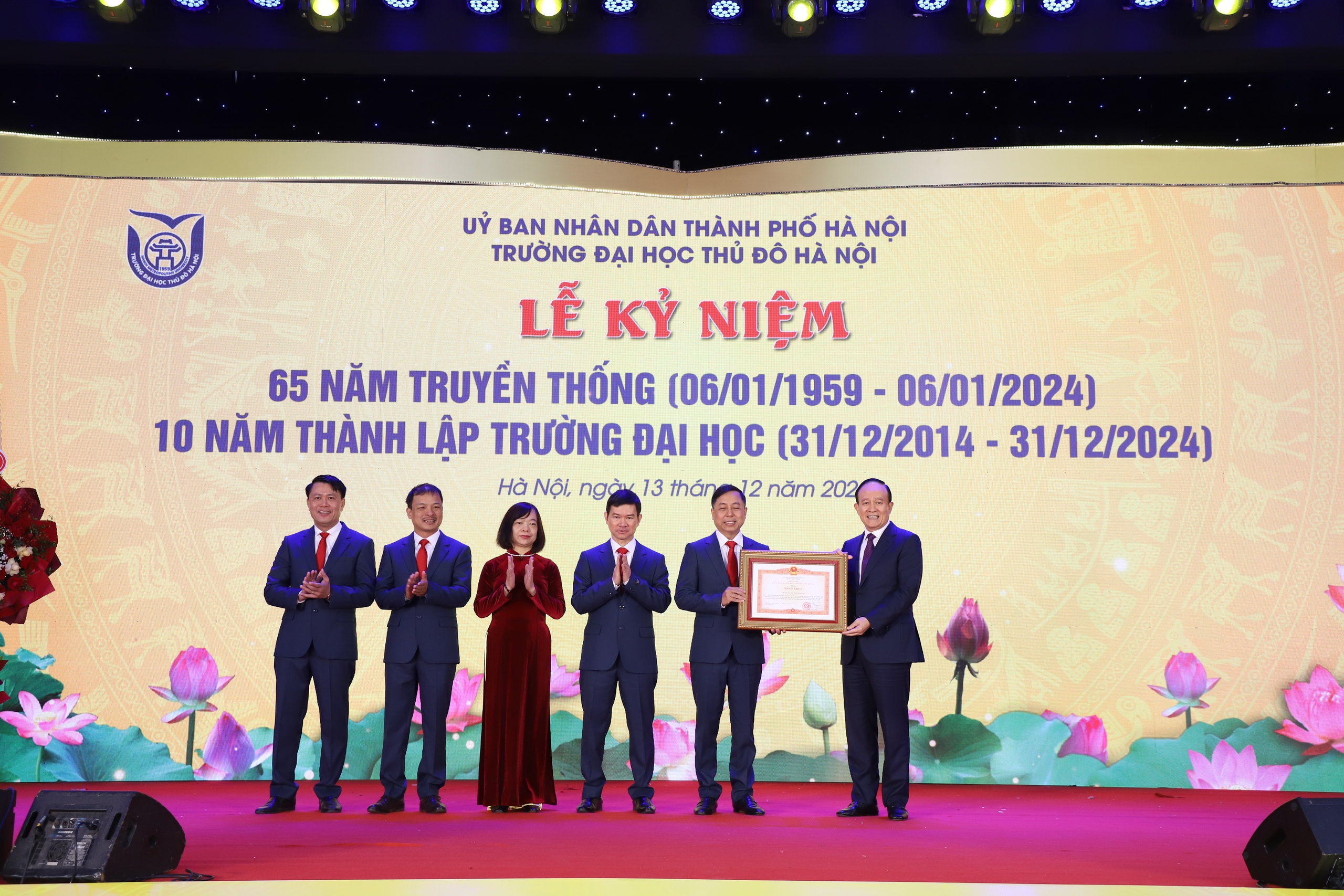 Hiệu trưởng trường đại học công lập duy nhất UBND Hà Nội quản lý: 