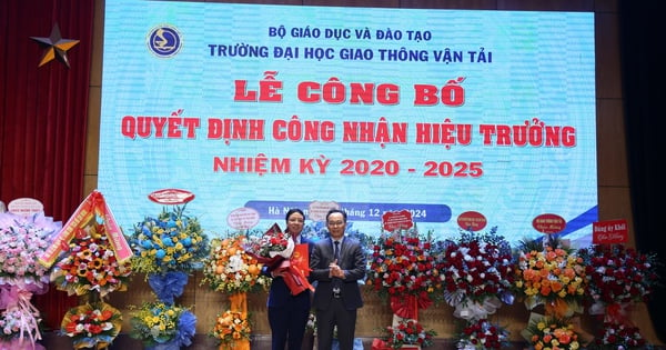 Trường Đại học GTVT có hiệu trưởng mới