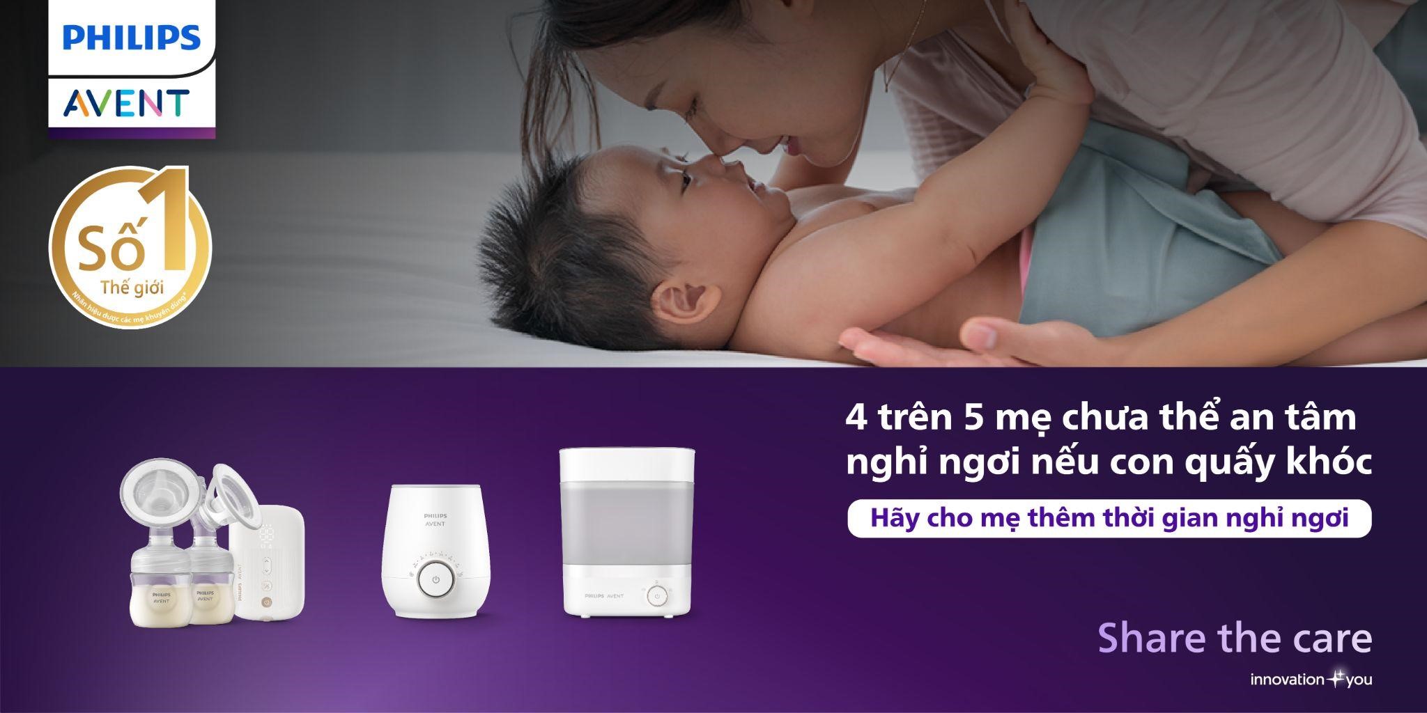 Philips Avent mang đến sự lựa chọn hoàn hảo cho mẹ thêm thời gian nghỉ ngơi- Ảnh 1.