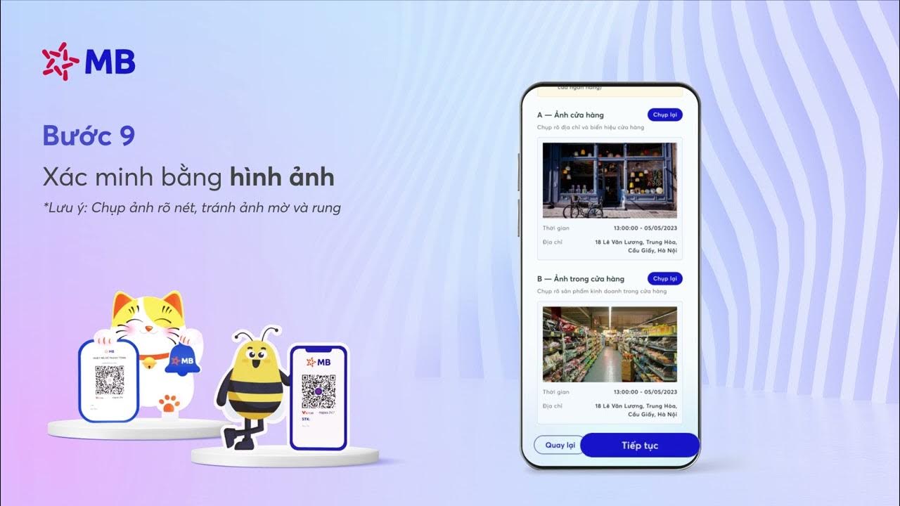 Instructions for Registering a VietQR Account and Receiving a Free Display QR Set on the MBBank App