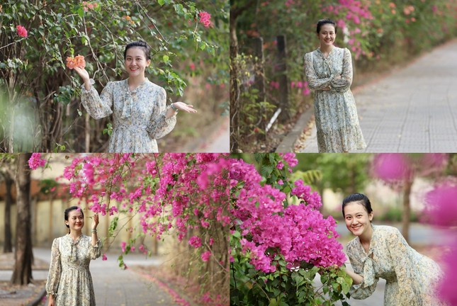 The stunningly beautiful bougainvillea road leading to Ho Chi Minh City National University photo 13