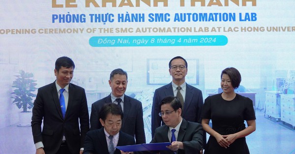 Một trường đại học khánh thành phòng thực hành khí nén hơn 6,5 tỉ đồng