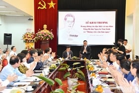 Launching of the special information page of General Secretary Nguyen Van Linh and 