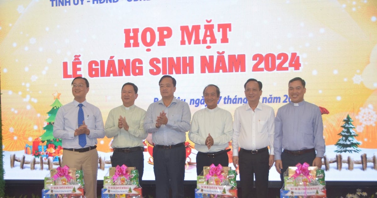 Họp mặt Linh mục, Mục sư nhân dịp Lễ Giáng sinh năm 2024