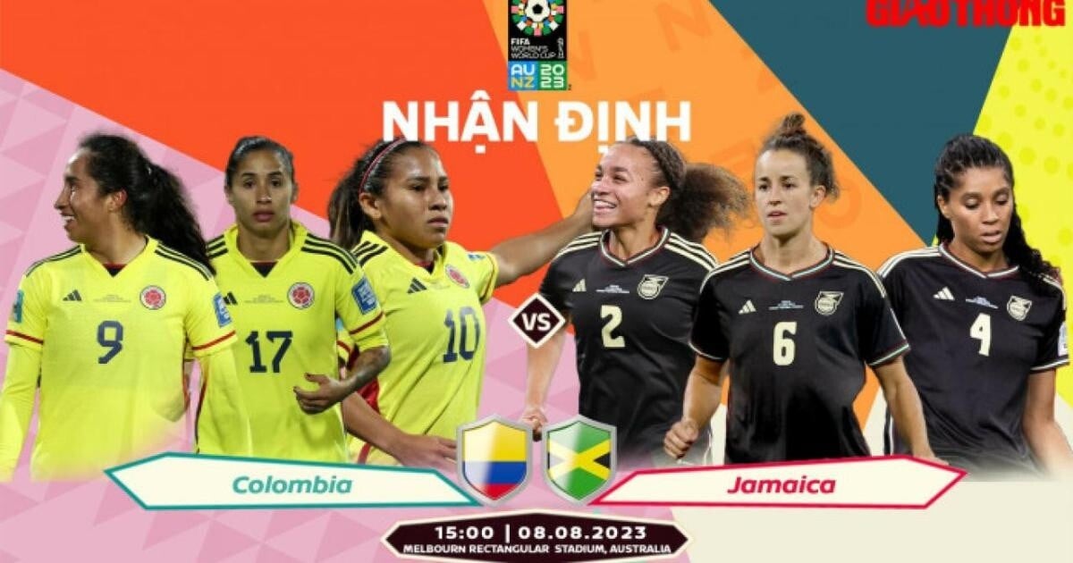 Nhận định, dự đoán kết quả Colombia vs Jamaica, World Cup nữ 2023