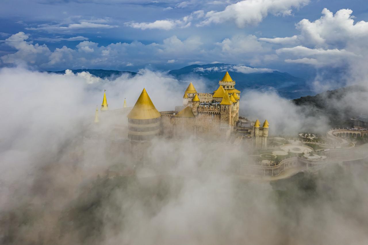 Sun World Ba Na Hills es siempre la elección de los turistas nacionales e internacionales cuando vienen a Da Nang. Foto: Ha