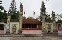 La porte du temple de Du Lau. (Photo: M. Xuan)