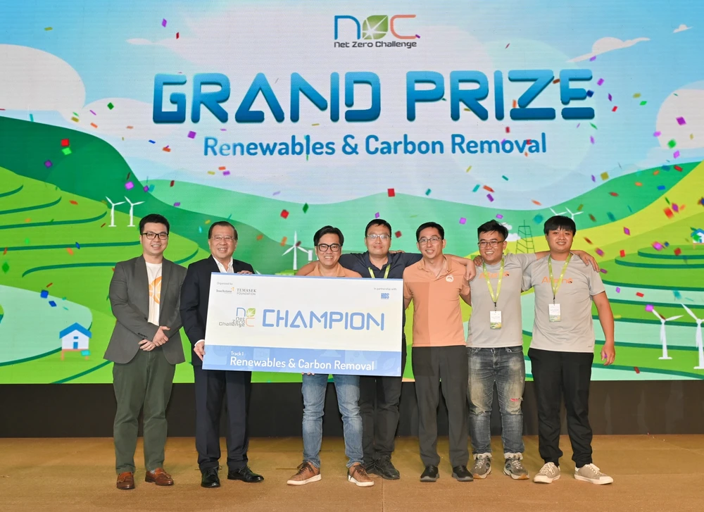 Team Alterno won the Renewable Energy and Carbon Neutrality category.