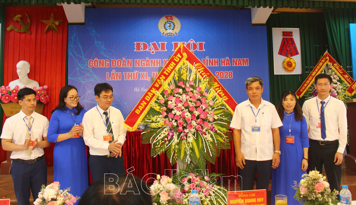 Der 11. Kongress der Baugewerkschaft der Provinz Ha Nam, Amtszeit 2023-2028