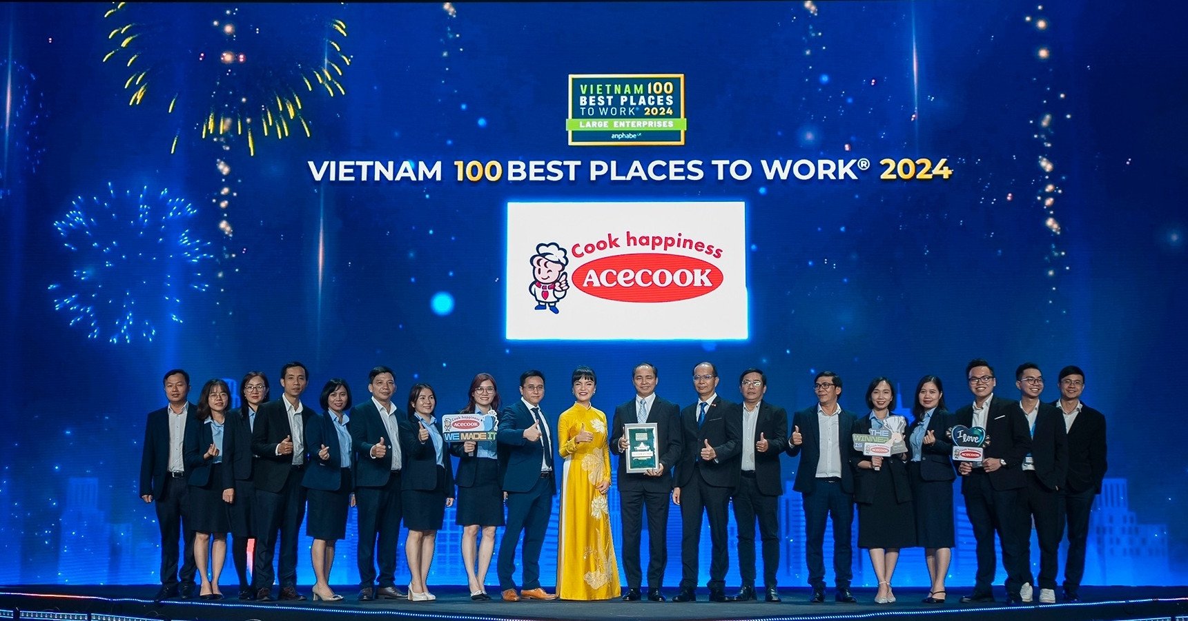 Acecook Việt Nam vào top 10 ‘Nơi làm việc tốt nhất Việt Nam’