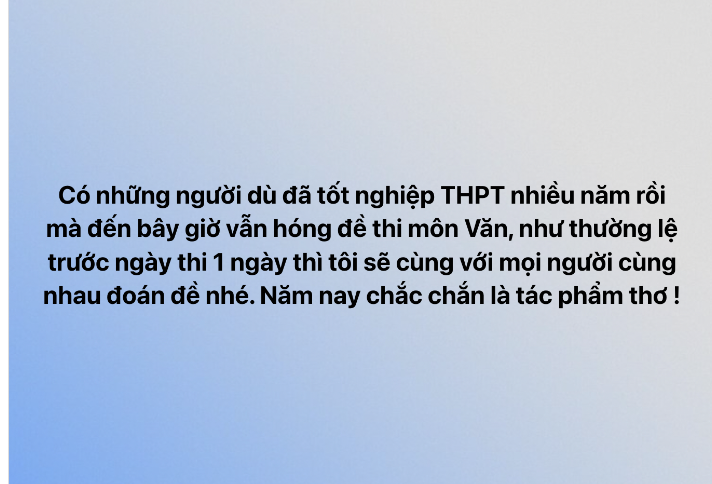 Dự đoán đề thi tốt nghiệp Ngữ văn 2024: Ai cũng cầu mong vào tác phẩm này- Ảnh 1.