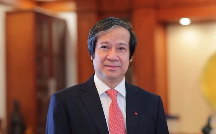 Ministre de l’Éducation et de la Formation Nguyen Kim Son. (Photo : Moët).