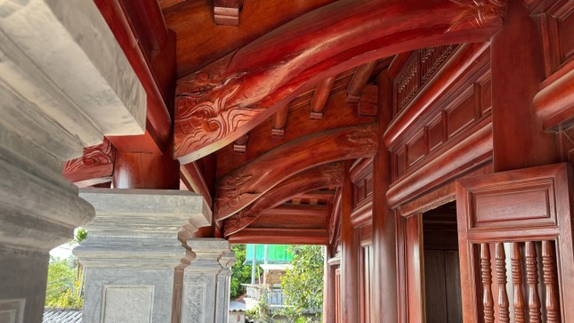 Nhà Tưởng niệm Đại tướng Võ Nguyên Giáp sắp hoàn thành tại quê nhà ảnh 4