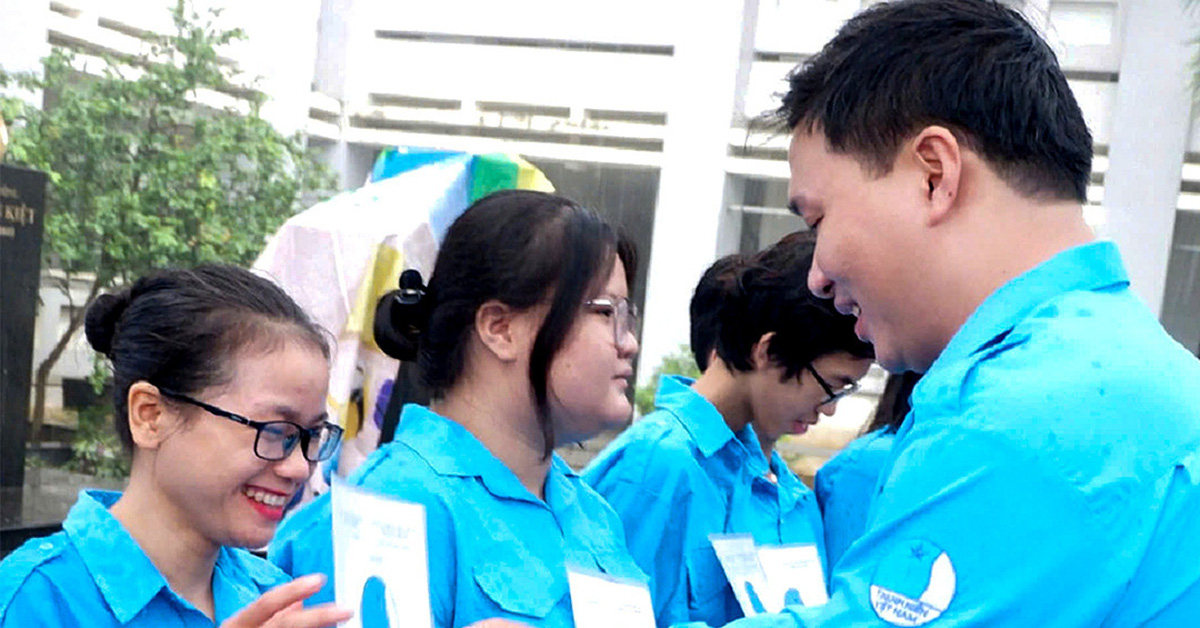 Bustling youth energy towards the Congress of the Vietnam Youth Union of Ho Chi Minh City