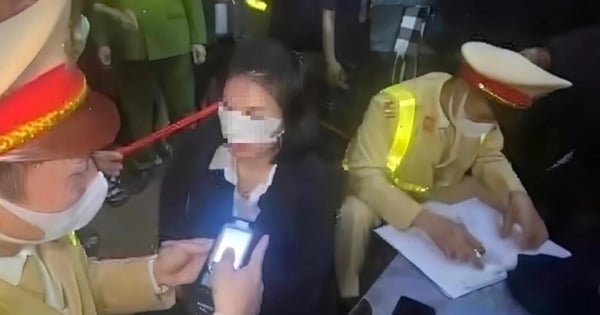 Proponen multar con 35 millones de dongs a conductora que incumpla con la normativa de alcoholemia en Hanoi