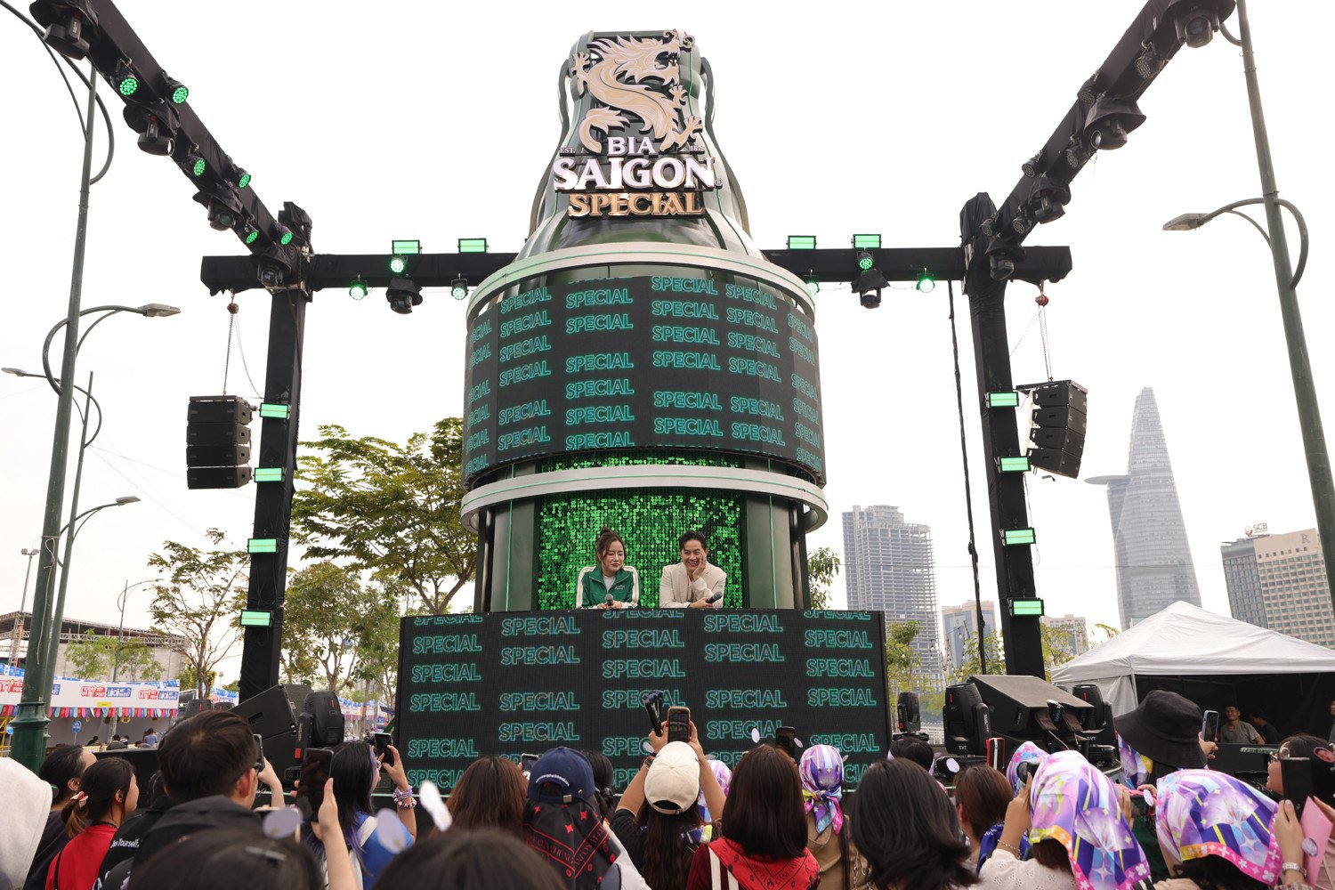 City Tet Fest: Saigon Special Beer Experience Area attracts thousands of visitors