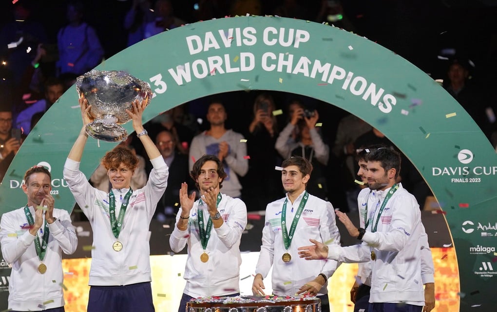 Jannik Sinner tỏa sáng giúp Italy vô địch Davis Cup 2023 - 1