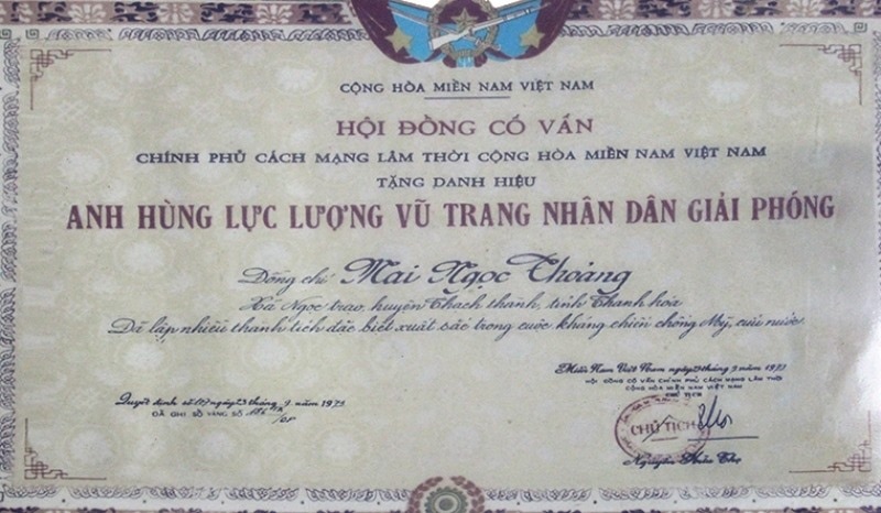 Được phong tặng danh hiệu