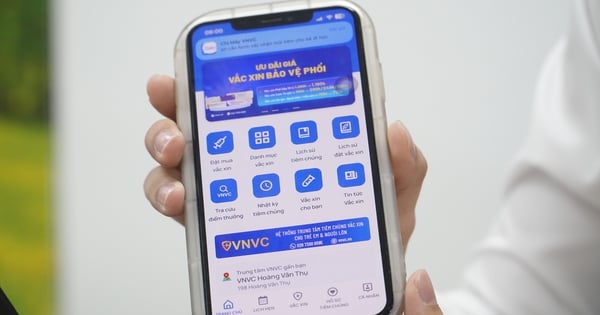 Tra cứu, đặt vắc xin mọi lúc mọi nơi với Mobile App VNVC