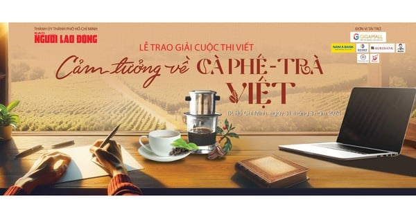 Tối nay, trao giải cuộc thi viết "Cảm tưởng về cà phê