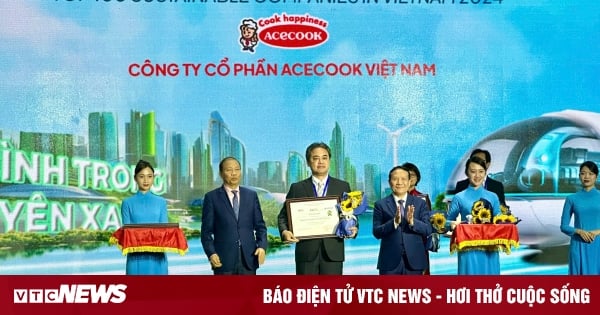 Acecook Việt Nam thăng hạng đột phá tại Top 100 doanh nghiệp phát triển bền vững