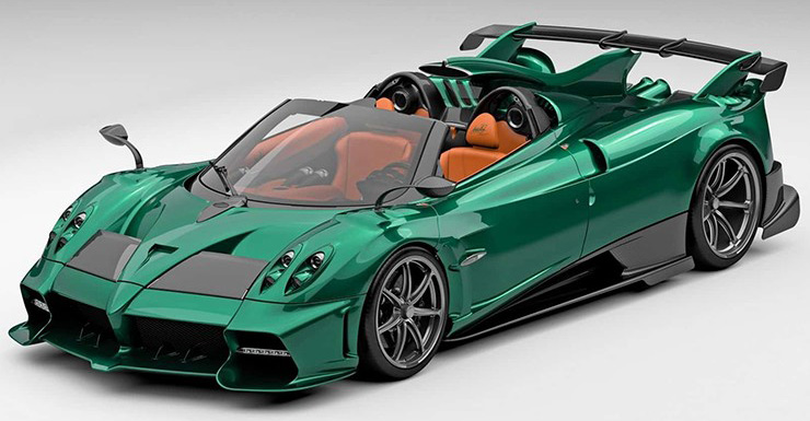 Jetez un œil au super produit million de dollars Pagani Imola Roadster avec seulement 8 voitures produites image 1