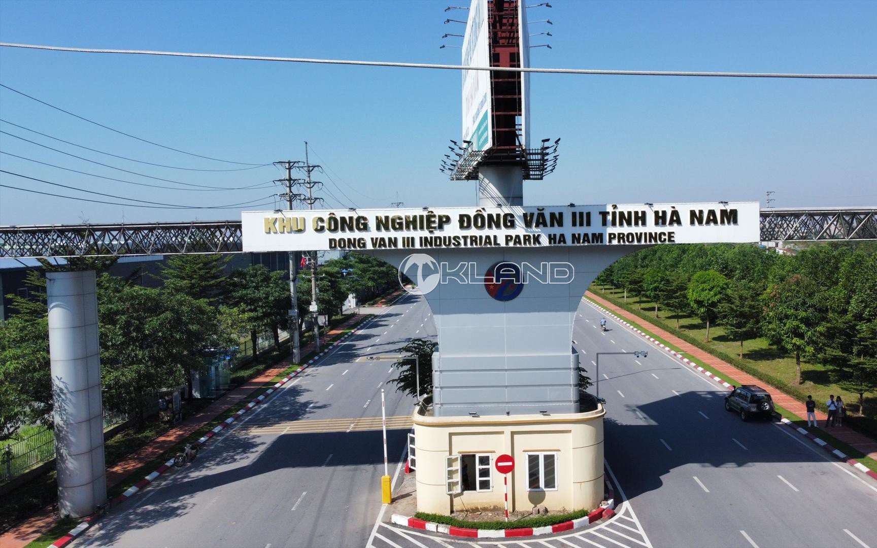 Inversión en la construcción del parque industrial de apoyo Dong Van III al este de la autopista Cau Gie