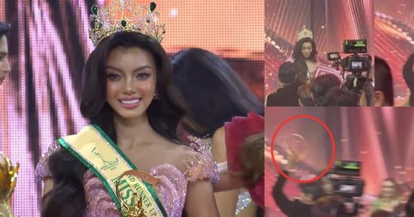 Myanmar beauty had her 2nd runner-up crown thrown away to protest the results?