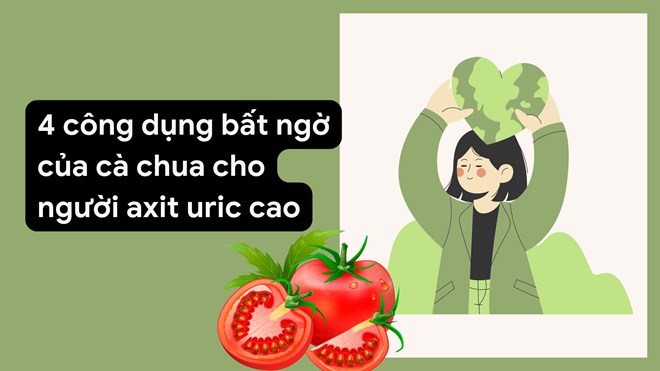 4 usos sorprendentes del tomate para personas con ácido úrico alto