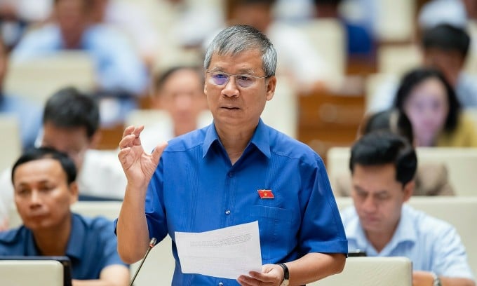 Delegado Nguyen Anh Tri. Foto: Medios de la Asamblea Nacional