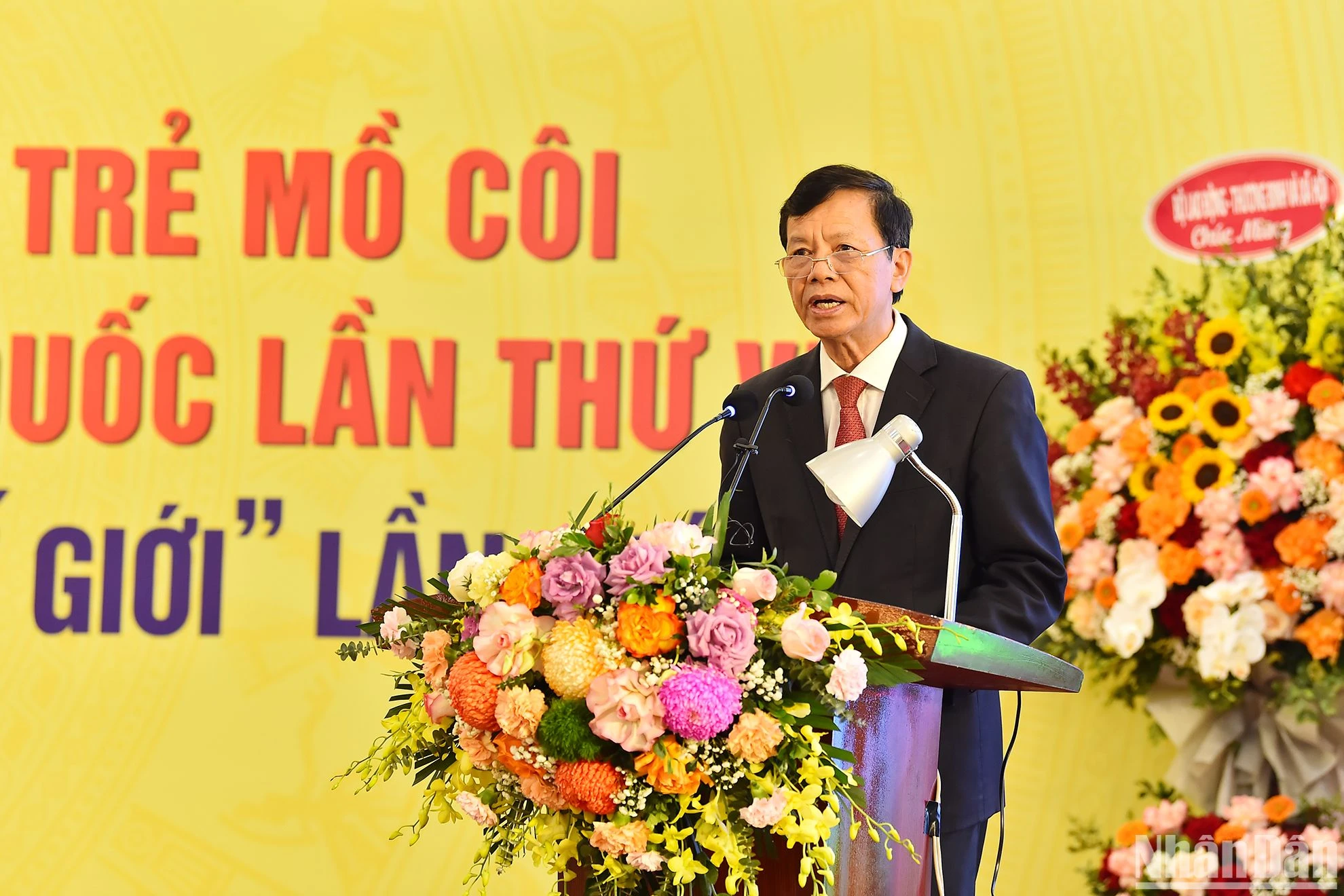 [រូបថត] សន្និសីទជាតិដើម្បីផ្តល់កិត្តិយសដល់ជនពិការ កុមារកំព្រា និងអ្នកឧបត្ថម្ភឆ្នើមឆ្នាំ 2024 រូបថត 5