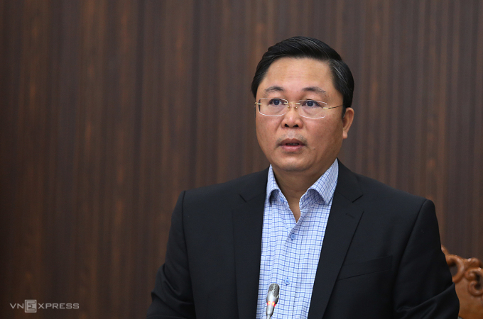 Mr. Le Tri Thanh, Chairman of Quang Nam Provincial People's Committee. Photo: Dac Thanh