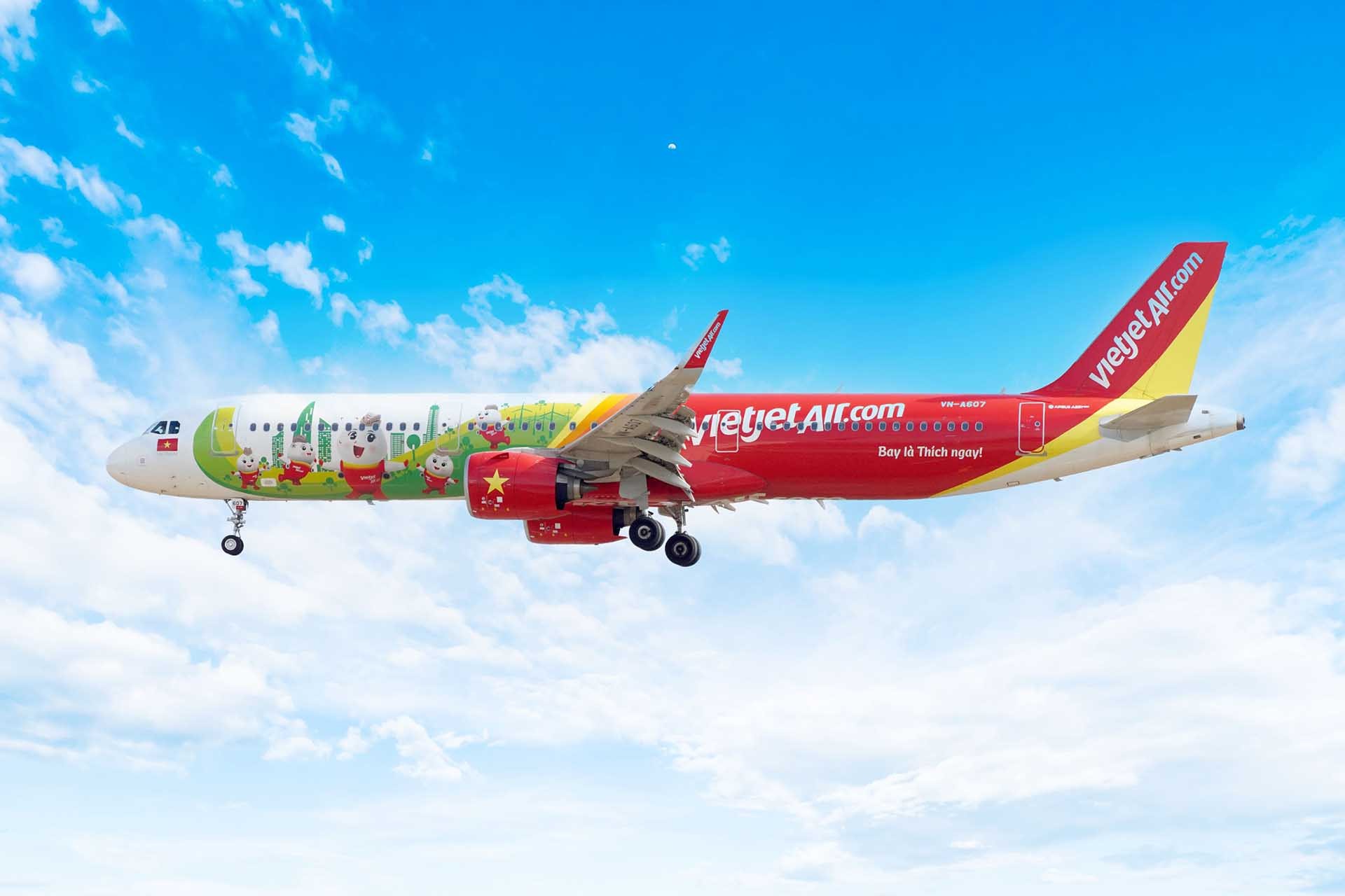 Bay thẳng Phú Quốc - Đài Trung, Cao Hùng chỉ từ 0 đồng, Vietjet thôi!