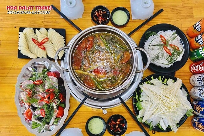 Schauen Sie sich köstliche Hot Pot-Restaurants in Da Lat an bei Du-lich-da-lat Com