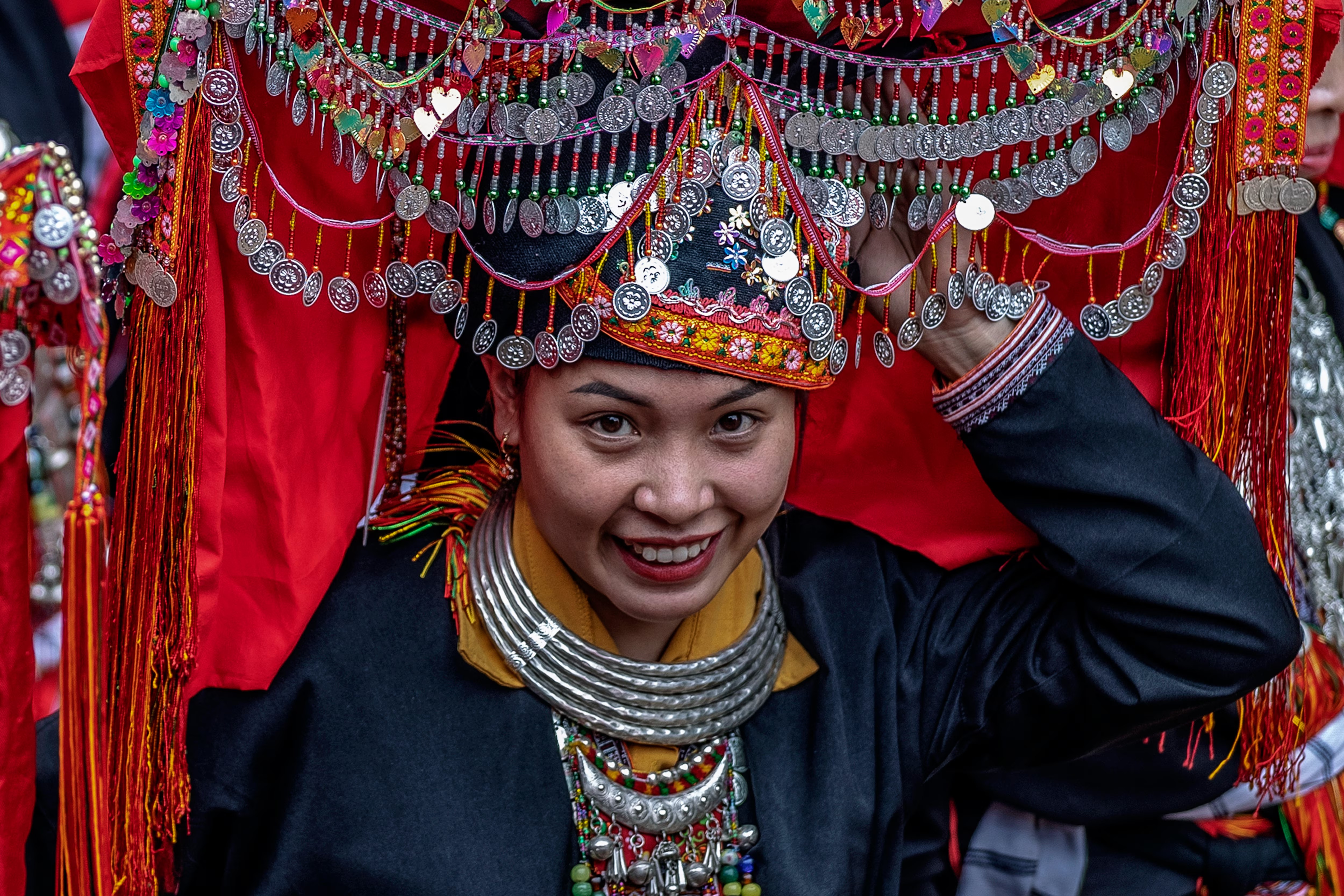 The 12-lamp initiation ceremony of the Red Dao people