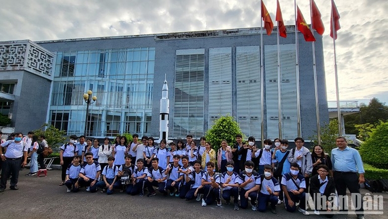 Inauguración de la Semana de la NASA Vietnam - Hau Giang 2023 foto 2
