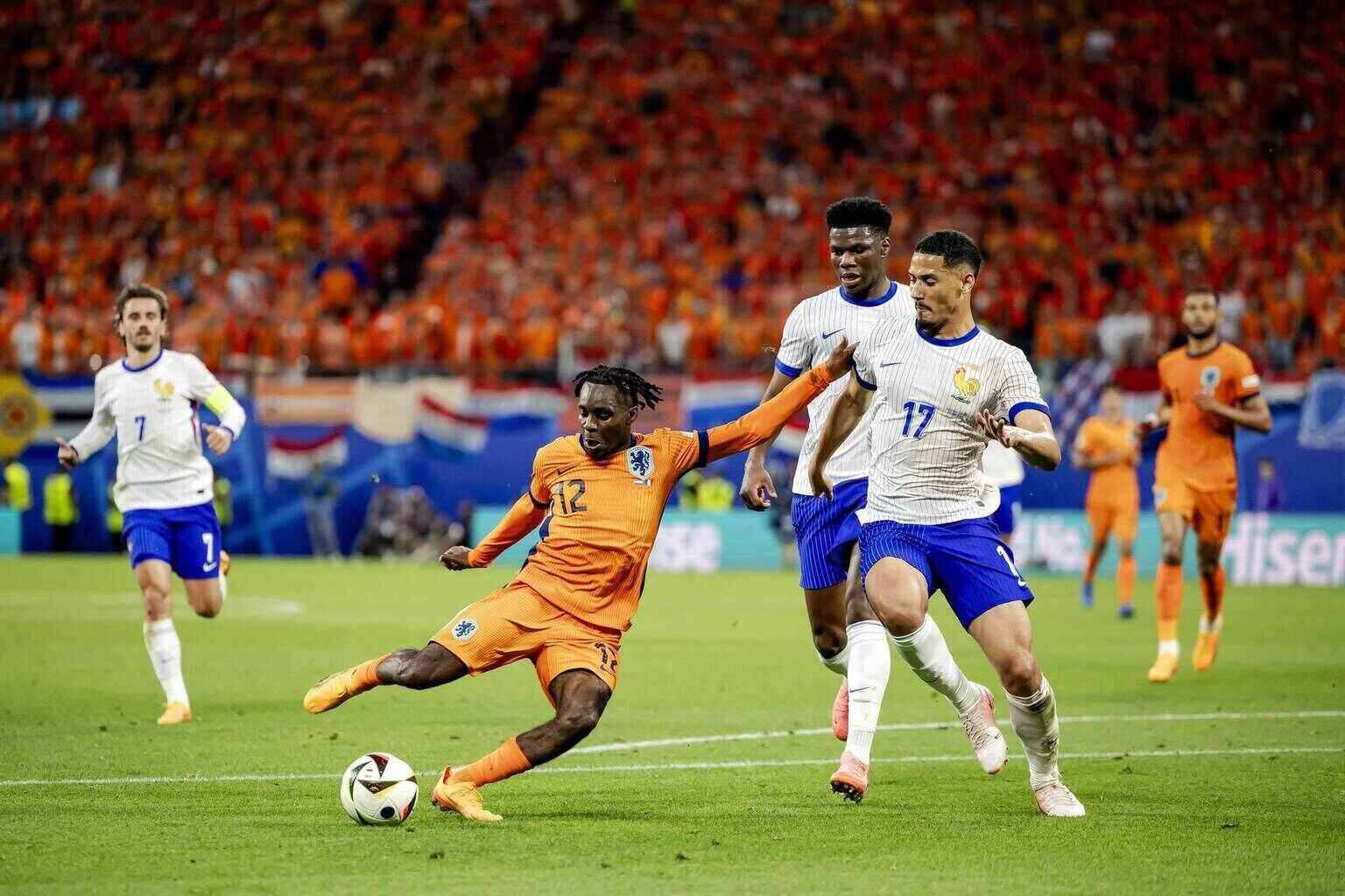 The French defense is having a solid tournament. Photo: UEFA