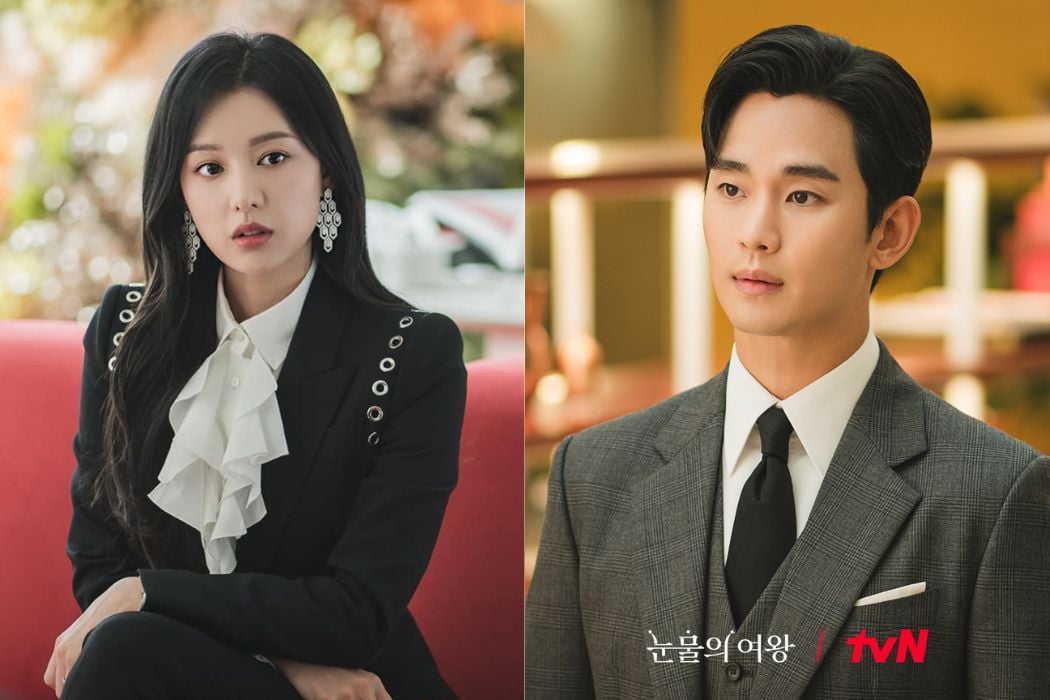 Kim Ji Won và Kim Soo Hyun trong “Nữ hoàng nước mắt“. Ảnh: Nhà sản xuất