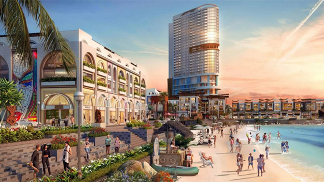 Vega City Nha Trang complex with hundreds of international standard amenities