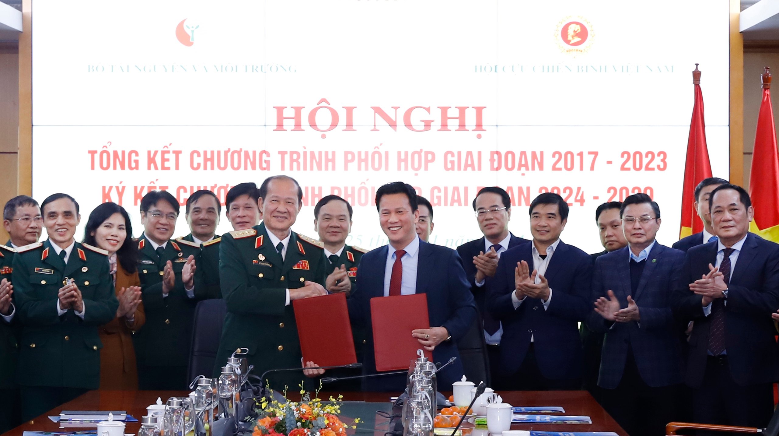 Cựu chiến binh tham gia bảo vệ môi trường, ứng phó biến đổi khí hậu- Ảnh 1.