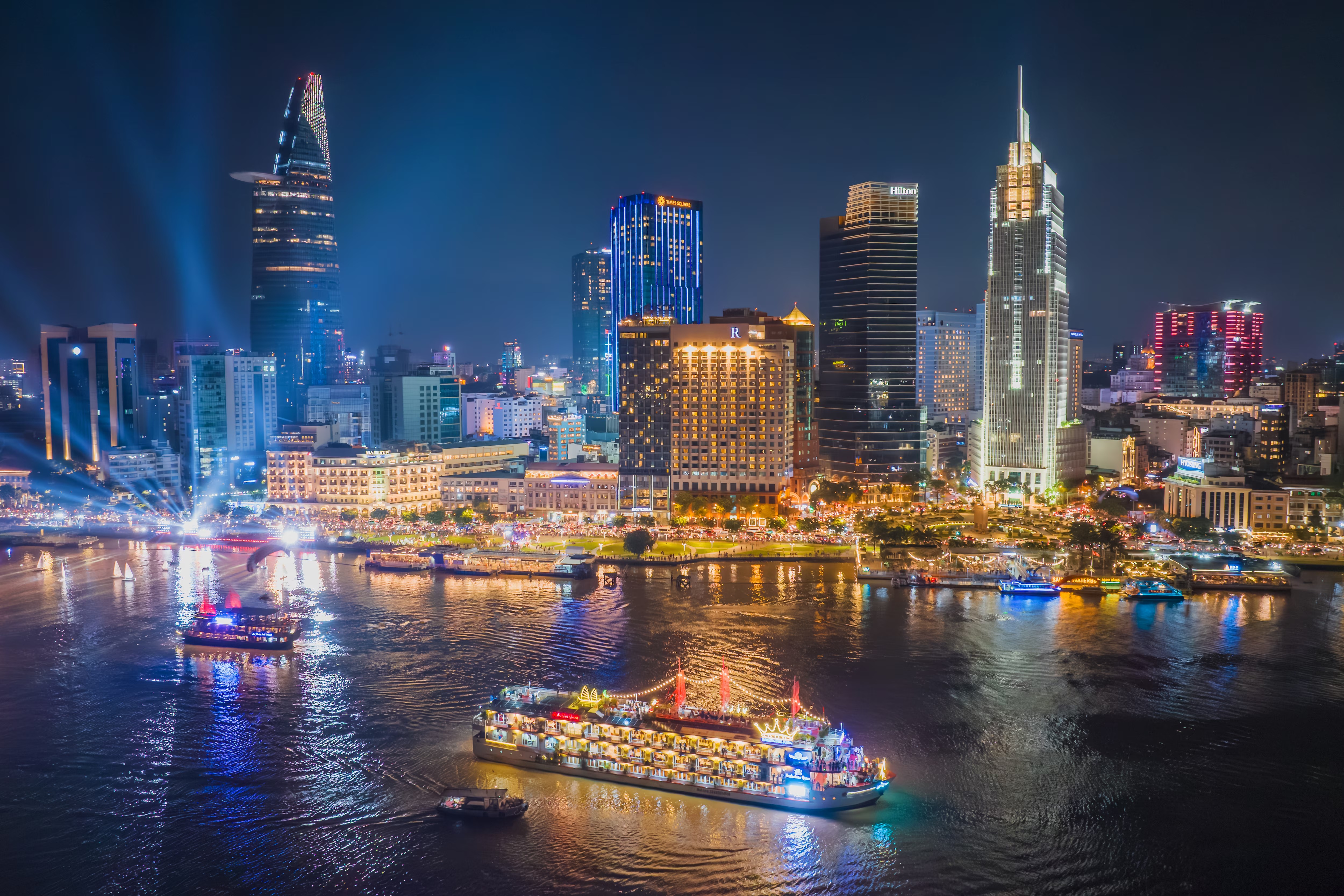 Flussfestival von Ho-Chi-Minh-Stadt