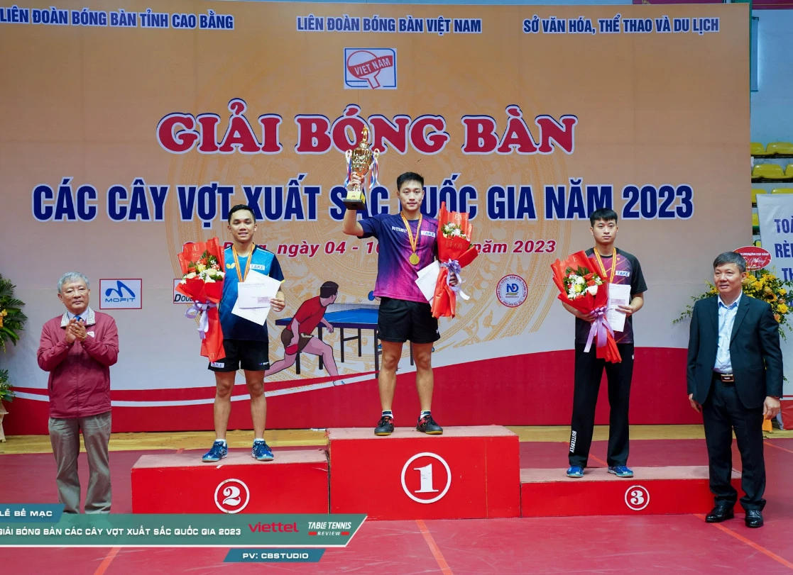 Ấn tượng từ các tay vợt bóng bàn trẻ tại giải cây vợt xuất sắc - Ảnh 1.