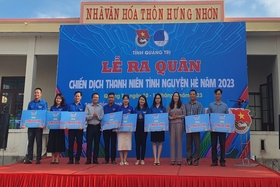 Ra quân Chiến dịch Thanh niên tình nguyện hè cấp tỉnh năm 2023