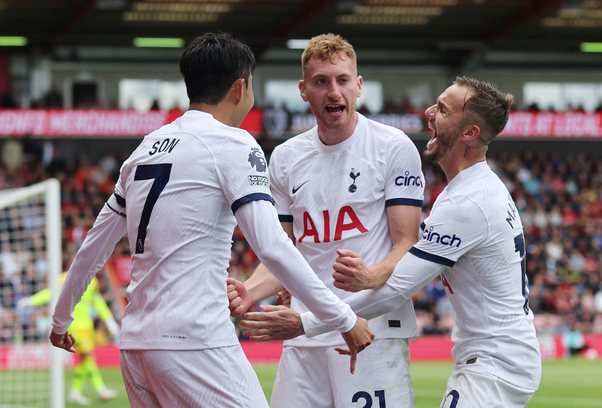 Tân binh Maddison tỏa sáng, Tottenham hạ Bournemouth lên ngôi đầu Ngoại hạng - Ảnh 6.
