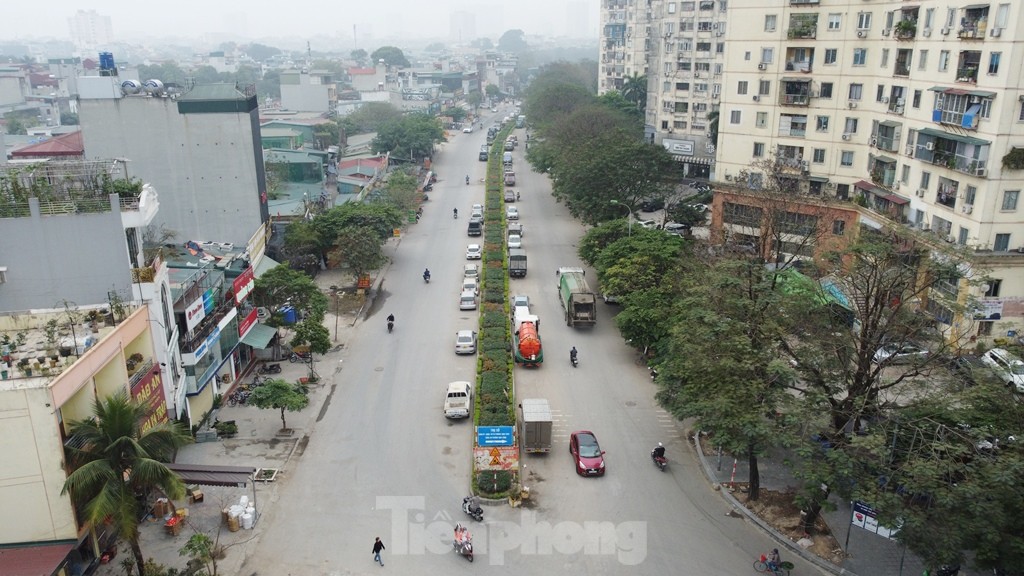 ホアンマイを通る環状道路2.5号線の「奇妙な」形状（写真2）