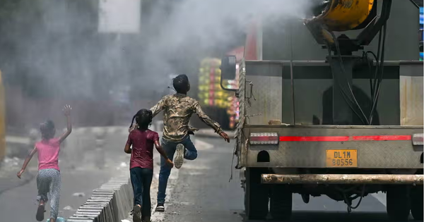 Les températures dans la capitale indienne ont atteint un record de 52,9 degrés Celsius