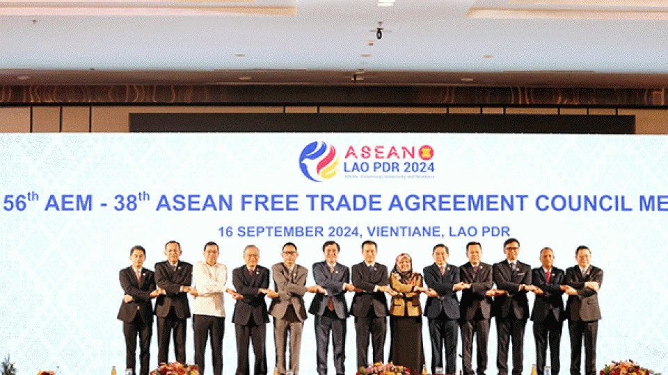 Hội nghị Bộ trưởng Kinh tế ASEAN lần thứ 56 tại Lào