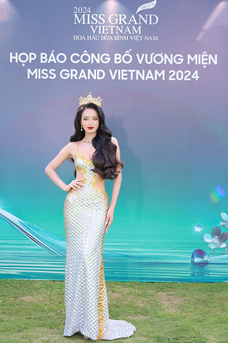 Mỹ nhân đua nhau khoe sắc trên thảm đỏ công bố vương miện Miss Grand Vietnam 2024