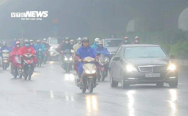 Dự báo miền Bắc sắp xuất hiện mưa phùn. (Ảnh minh họa: Khổng Chí)